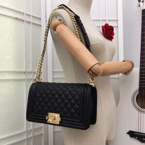 Chanel Caviar ball cowhide series Black Shoulder bags